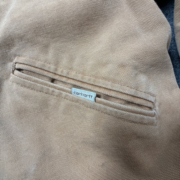 Men's duck canvas blanket lined bomber work jacket - Picture 7 of 7